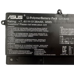 باتری اورجینال لپ تاپ ایسوس Asus C21-X202
