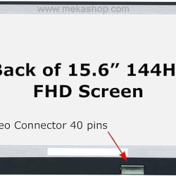 ال ای دی لپ تاپ بدون جا پبچ LED FULL HD 40 PIN 15.6" (N156HME-GAK Rev.1)