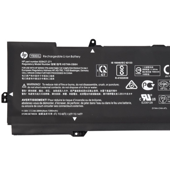 باتری اورجینال لپ تاپ اچ پی HP Spectre X360 YB06XL