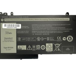 باتری اورجینال لپ تاپ دل Pn: RYXXH) Dell E5450)
