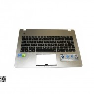Frame C Asus N46VB + Keyboard Silver قاب C لپ تاپ ایسوس