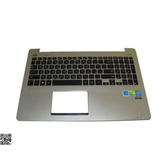 Frame C Asus S551L+Keyboard Silver قاب لپ تاپ ایسوس با کیبرد