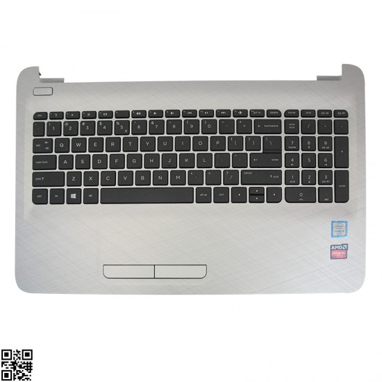 Frame C+Keyboard+Touch Pad HP AC-138 قاب لپ تاپ اچ پی با کیبرد