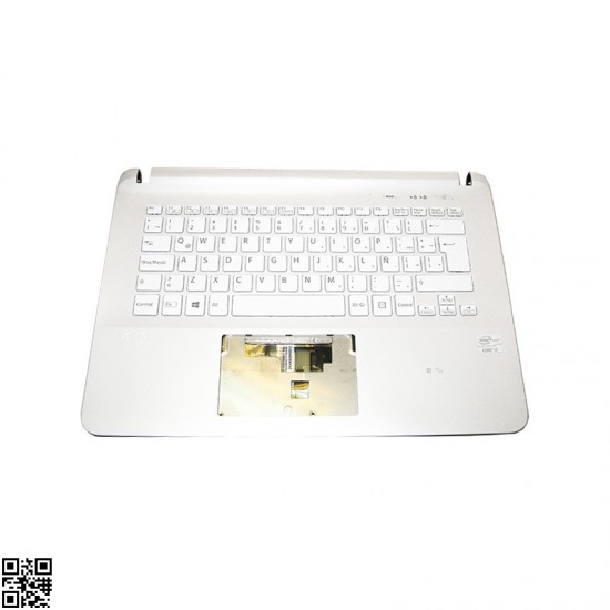 Frame C Sony SVF142A29W+Keyboard White قاب A لپ تاپ سونی