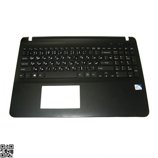 Frame C Sony SVF152C+Keyboard Black قاب C لپ تاپ سونی (دست دو)