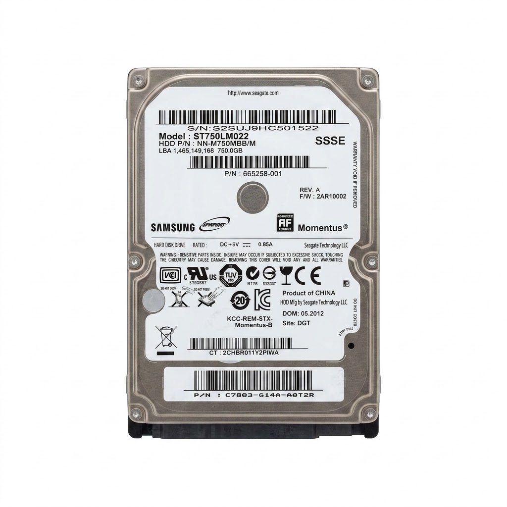 هارد لپ تاپ سامسونگ Samsung 750 GB مدل ST750LM022