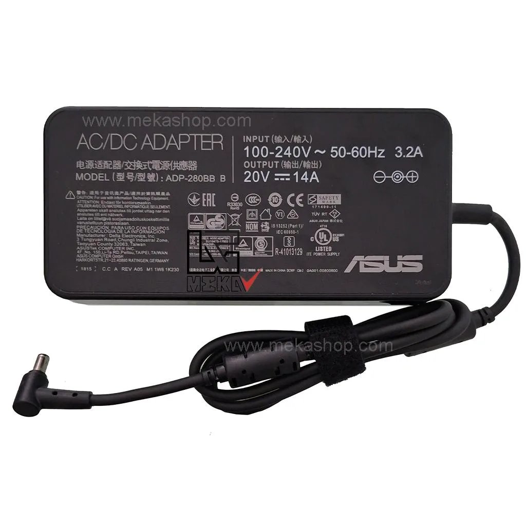 شارژر آداپتور اورجینال لپ تاپ ایسوس Asus 20V...
