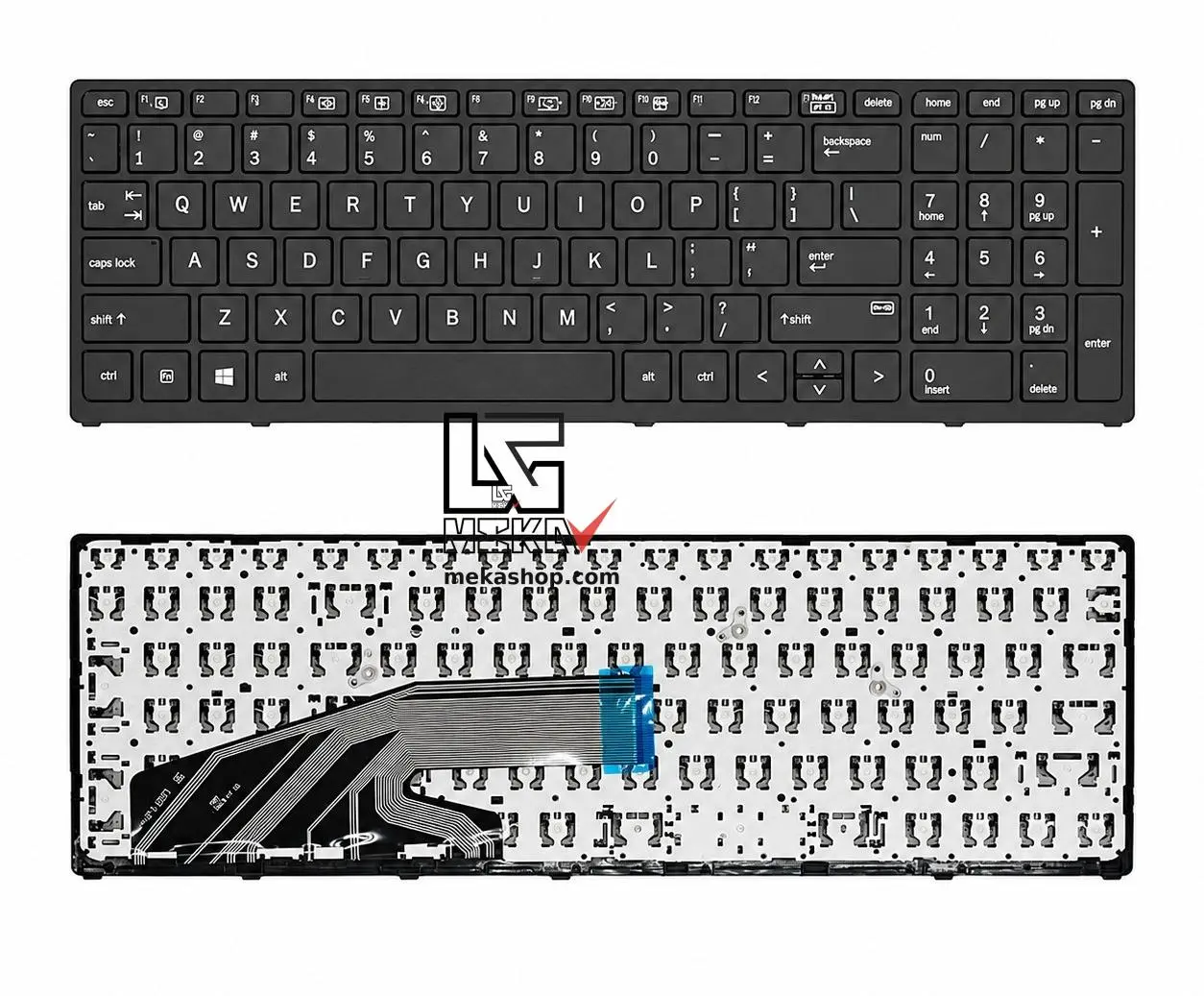 کیبورد لپ تاپ اچ پی HP ZBook 15...