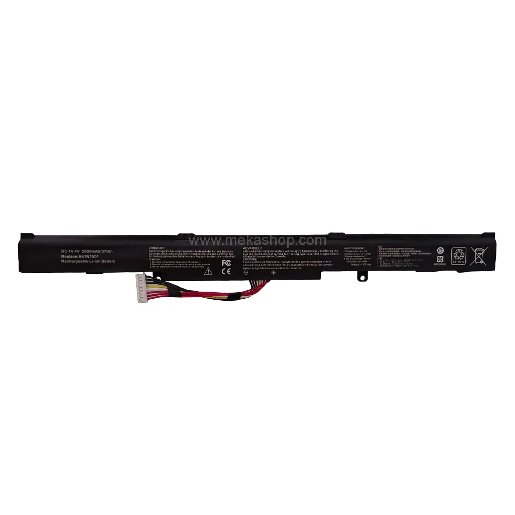 باتری لپ تاپ ایسوس Pn: A41N1501) Asus N552...