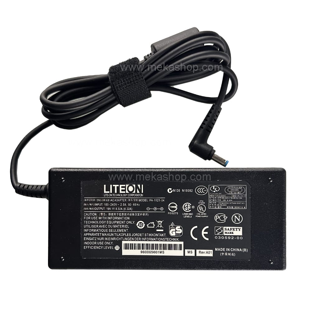 شارژر آداپتور اورجینال لپ تاپ ایسر Acer 19V 6.32A Pin 5.5*1.7