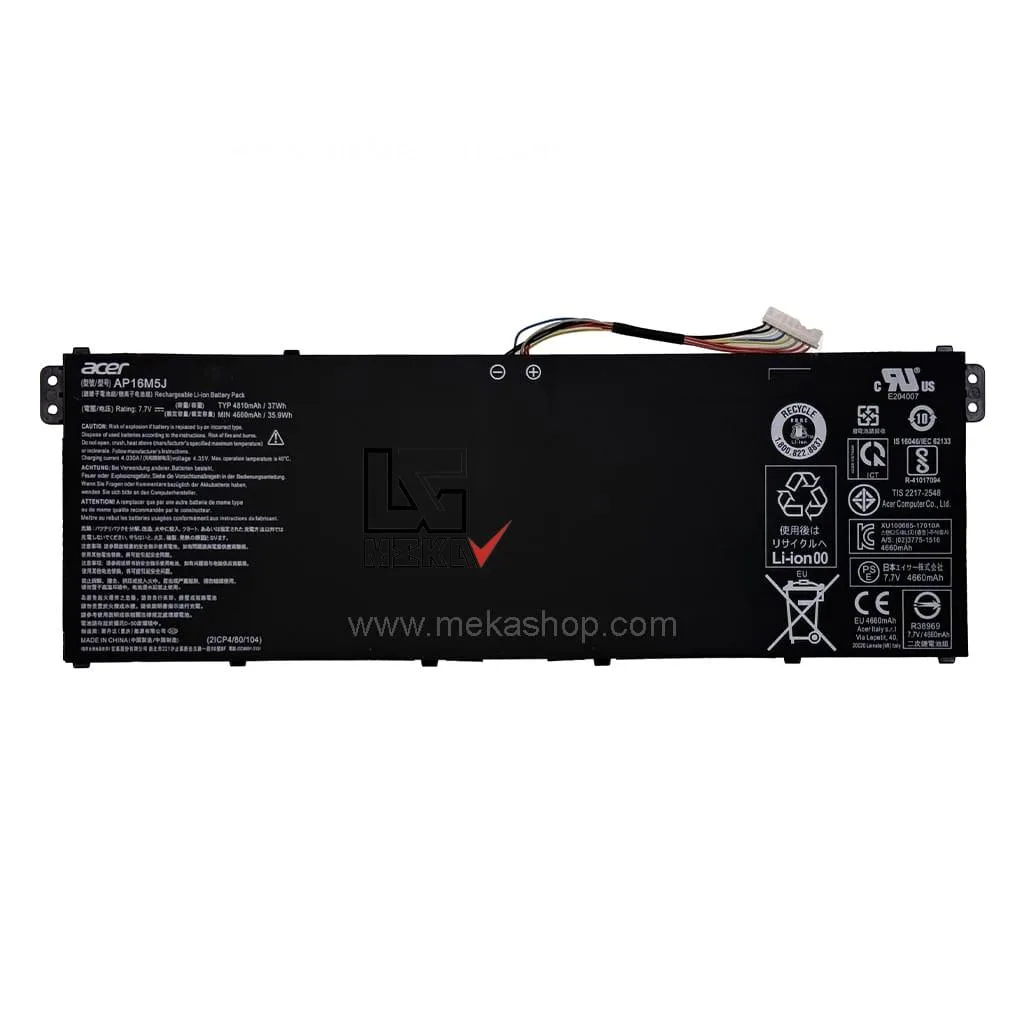 باتری اورجینال لپ تاپ ایسر Acer Aspire 1 A114-31 / Aspire 3 A315 مدل AP16M5J