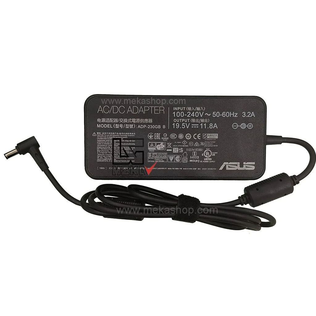 شارژر آداپتور اورجینال لپ تاپ ایسوس Asus 19.5V...