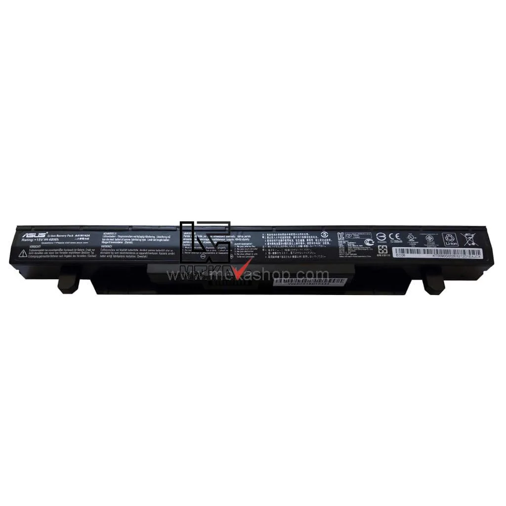 باتری اورجینال لپ تاپ ایسوس Asus GL552 مدل A41N1424 چهار سلولی