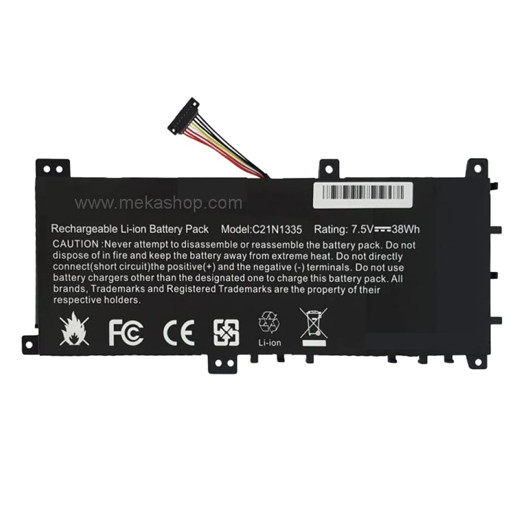 باتری لپ تاپ ایسوس Pn: C21N1335) Asus S451 4Cells)