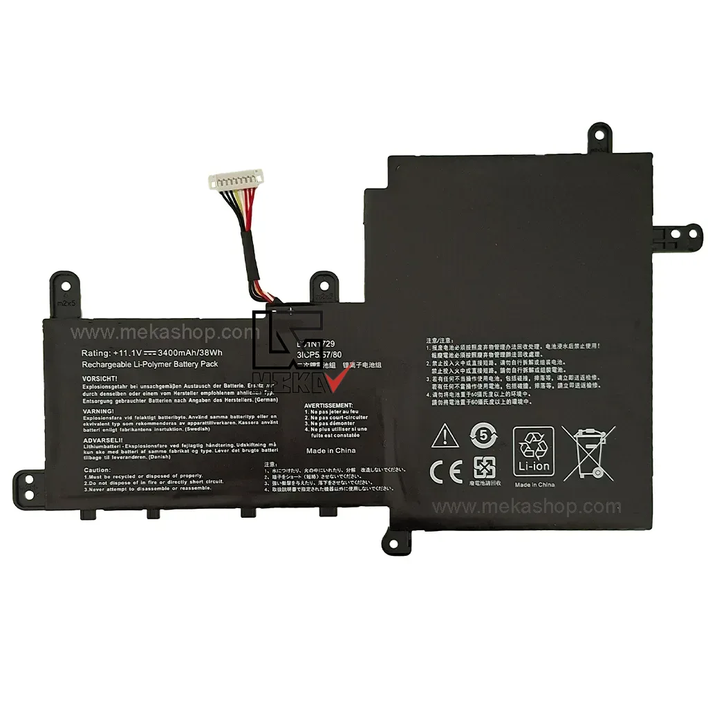 باتری اورجینال ایسوس مدل B31N1729 سه سلولی مناسب لپ تاپ Asus VivoBook S530