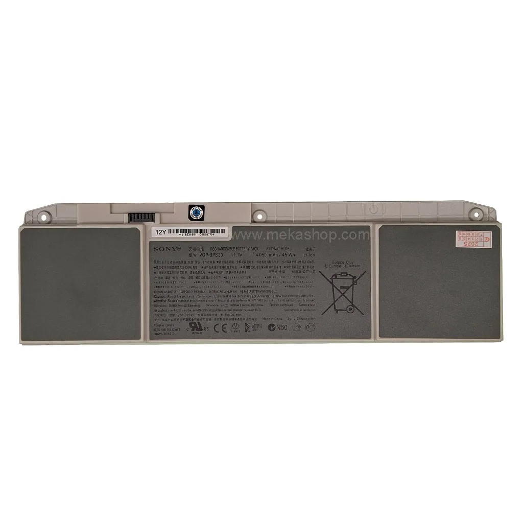 باتری اورجینال لپ تاپ سونی Sony VGP-BPS30 6Cells