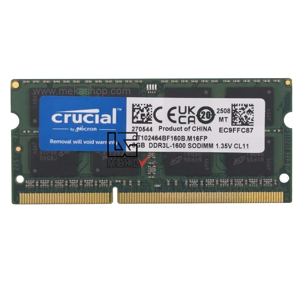 Crucial-DDR3L-1600MHz-PC3l-8GB