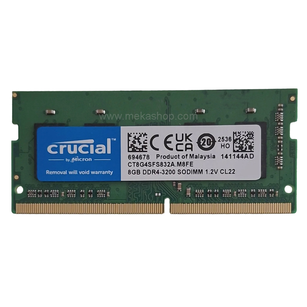 رم لپ تاپ کروشیال Crucial DDR4 3200MHz PC4 CL22...