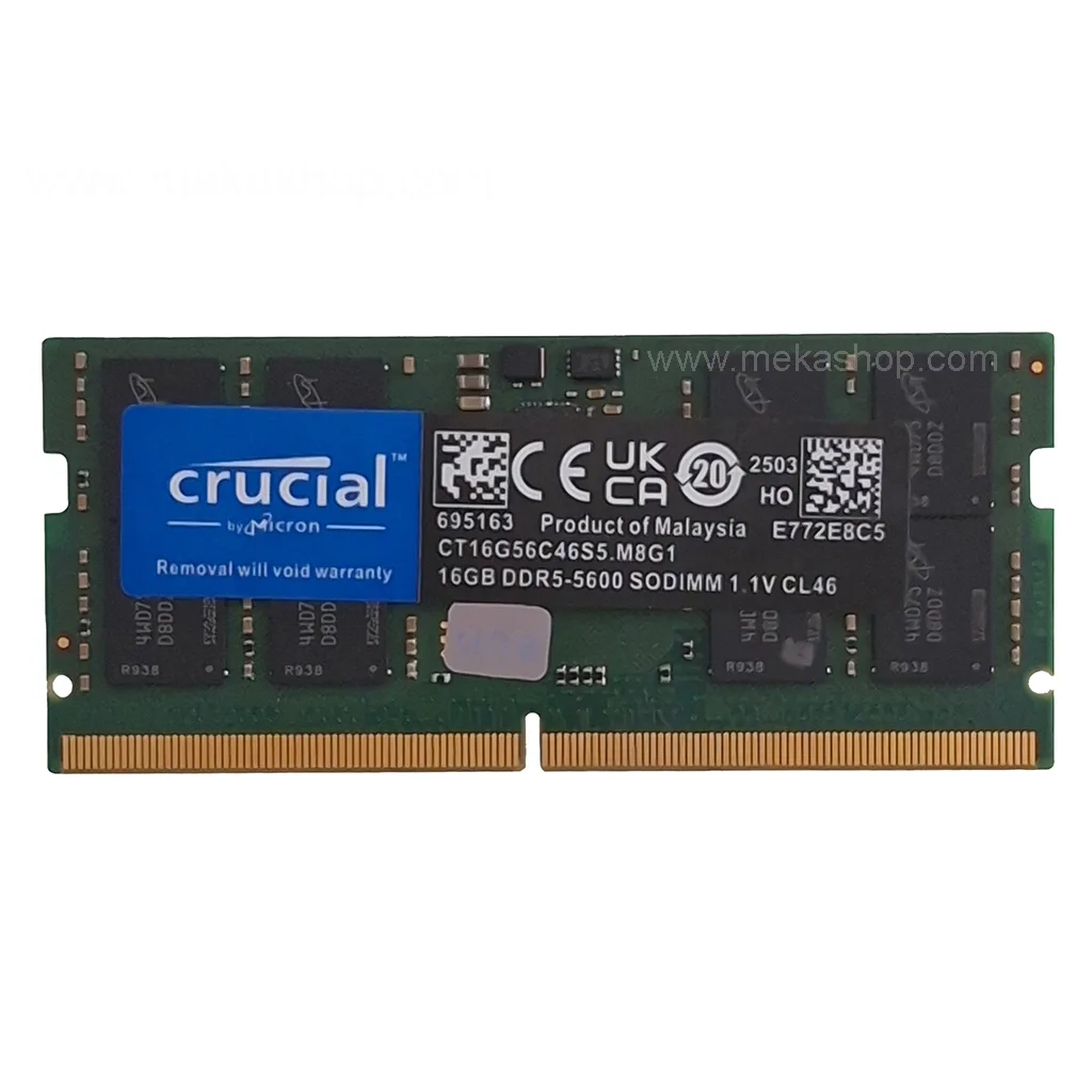 رم لپ تاپ کروشیال Crucial DDR5 5600MHz PC5 CL46...