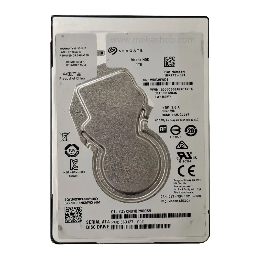HDD Laptop Seagate 1TB