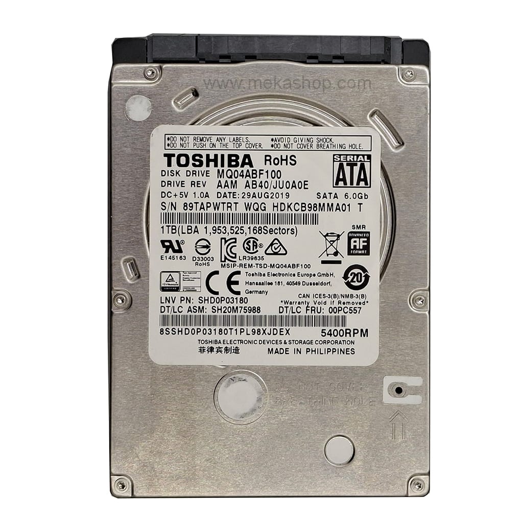 هارد لپ تاپ توشیبا یک ترابایت HDD Laptop Toshiba 1TB SATA 5400 RPM