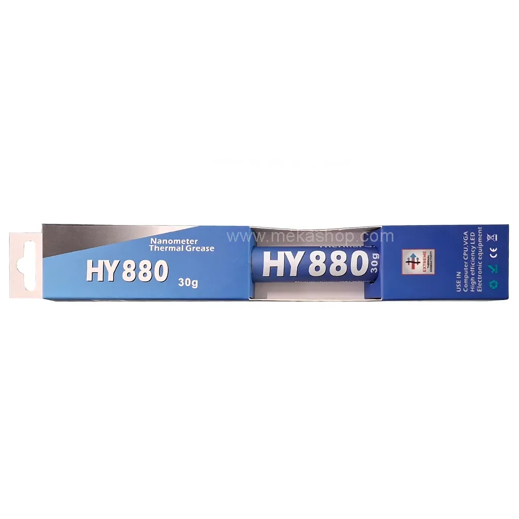 خمیر سیلیکون هالنزیه سرنگی Paste HY880 30gr با پک