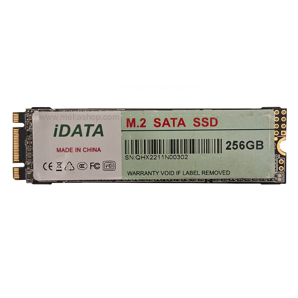 هارد اس اس دی لپ تاپ آی دیتا 256 گیگابایت SSD IDATA M.2 SATA کارکرده