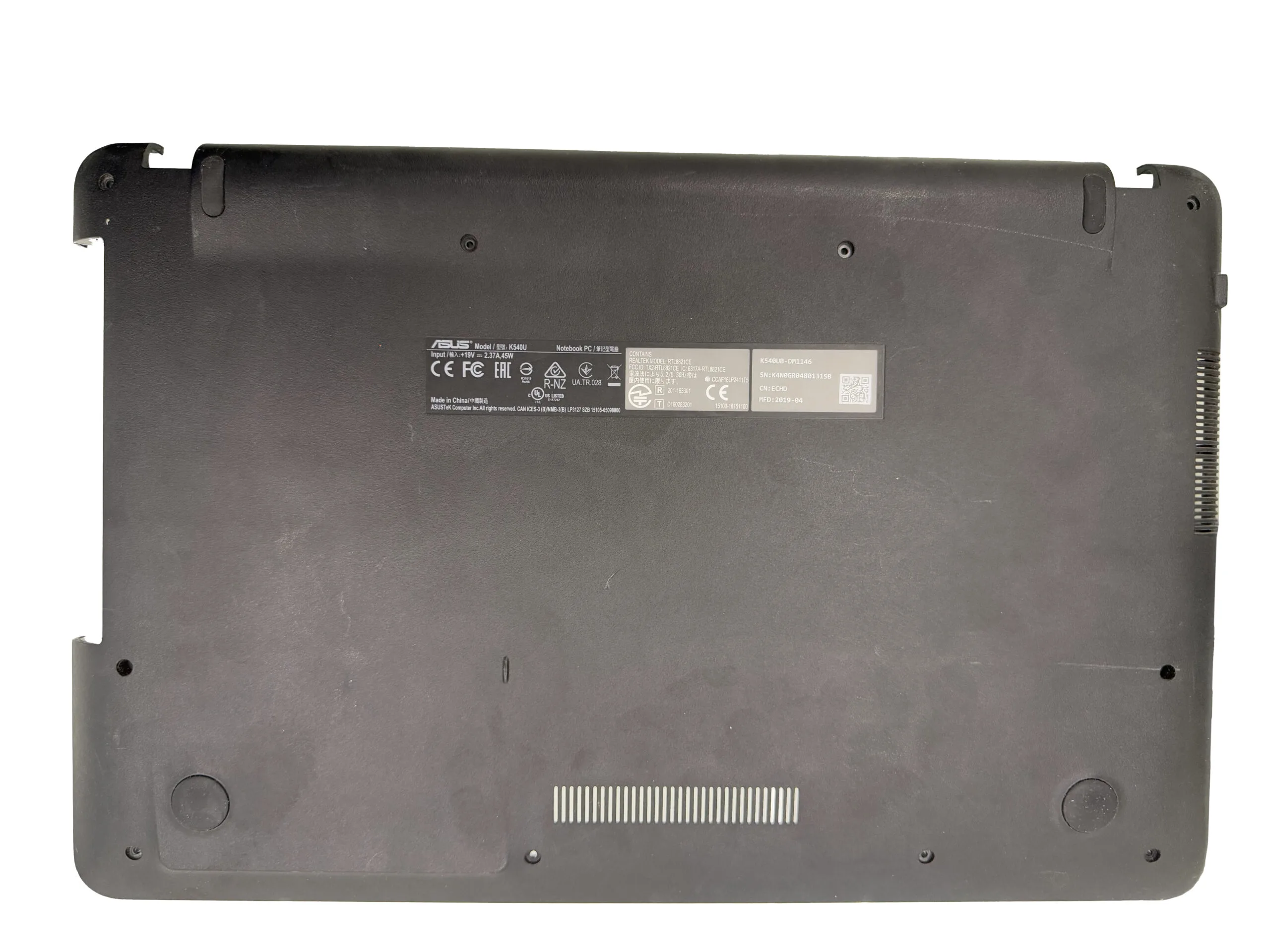 قاب کف لپ تاپ ایسوس Asus X540 UB...