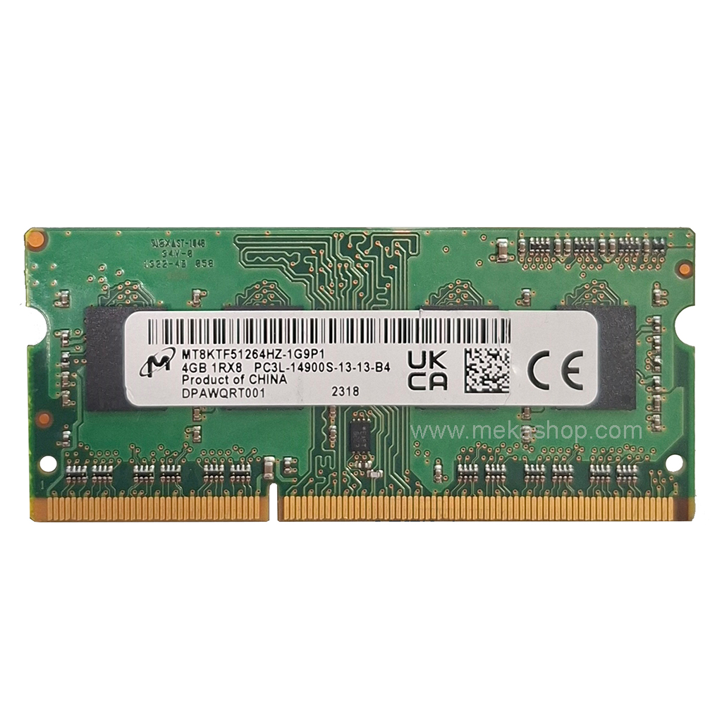 رم لپ تاپ میکرون Micron DDR3L 1866MHz PC3L-14900s CL13...