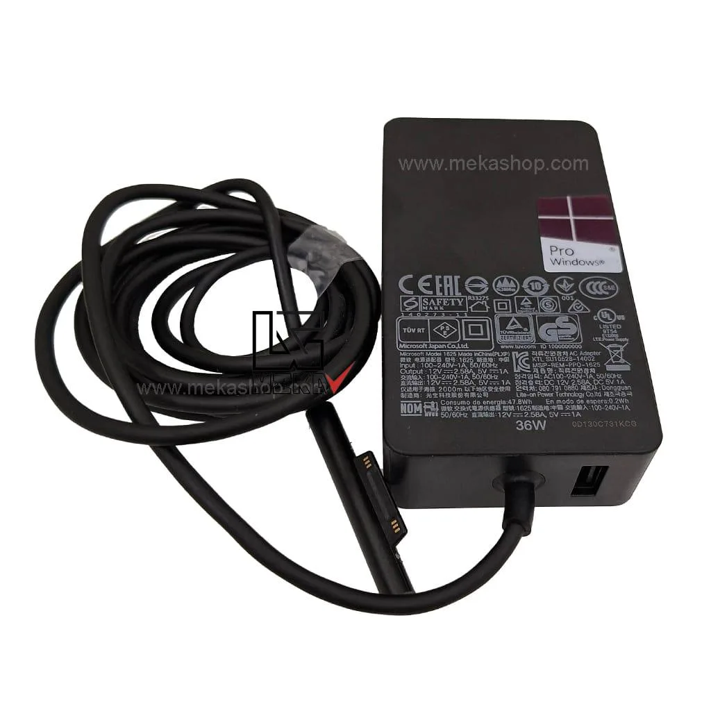 Microsoft Surface3 12V 2.58A 5V 1A 36W