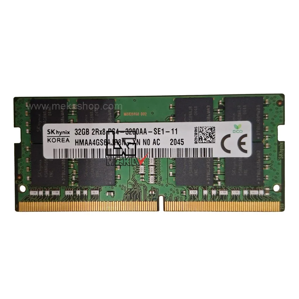 رم لپ تاپ هاینیکس SkyHynix DDR4 3200MHz PC4 CL22...