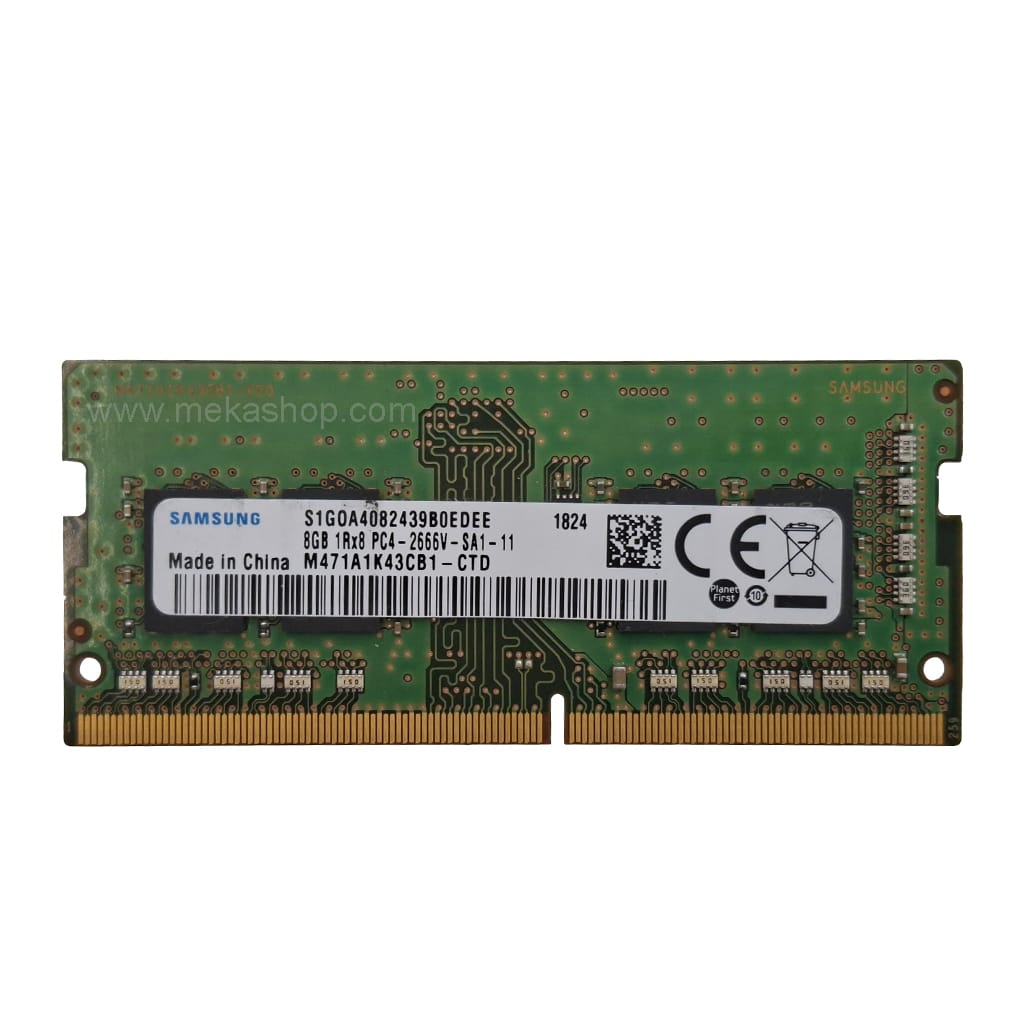 رم لپ تاپ سامسونگ مدل Sumsung DDR4 2666MHz PC4 CL19 8GB