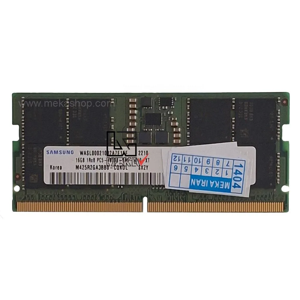 رم لپ تاپ سامسونگ Sumsung DDR5 4800MHz PC5...