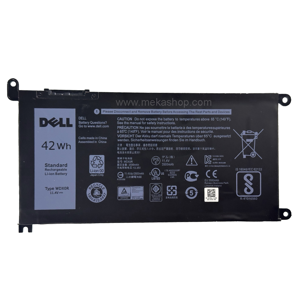 باتری اورجینال لپ تاپ دل Pn: WDX0R) Dell Vostro 14 5468)