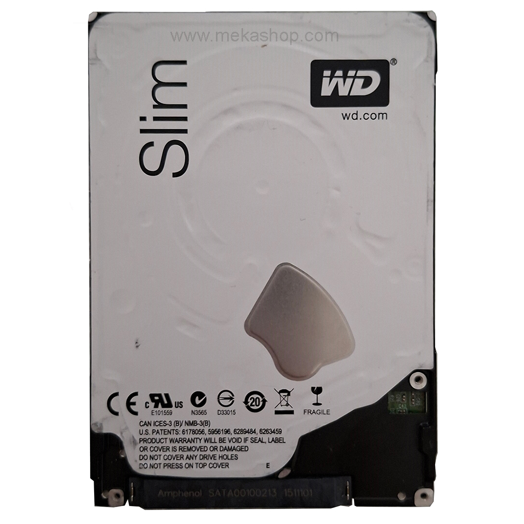 هارد لپ تاپ اسلیم وسترن دیجیتال مشکی HDD...