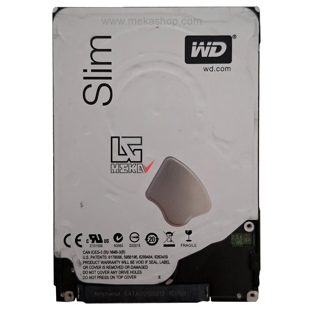 هارد لپ تاپ وسترن بلو آبی HDD Laptop WD Blue 1TB Sata 5400 PRM مشکی