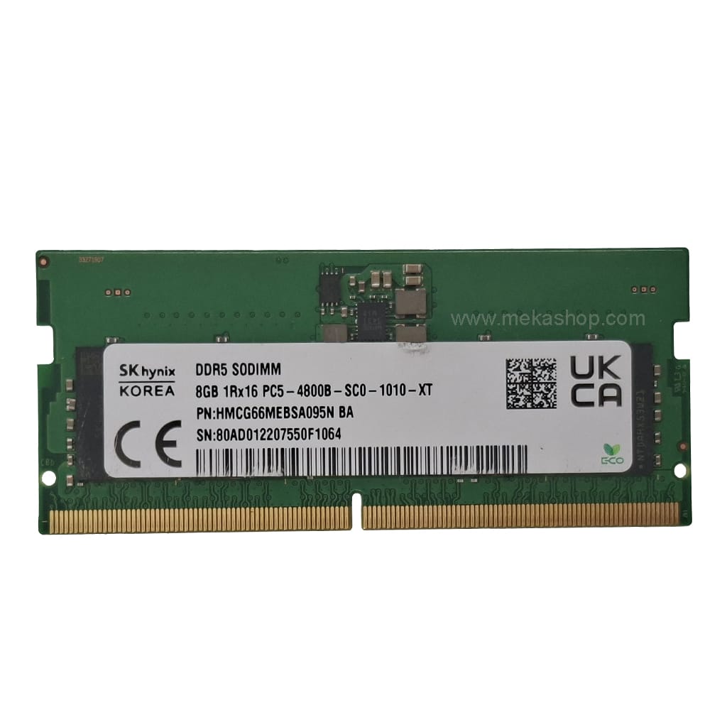 رم لپ تاپ هاینیکس SKHynix DDR5 4800MHz PC5 CL40 8GB