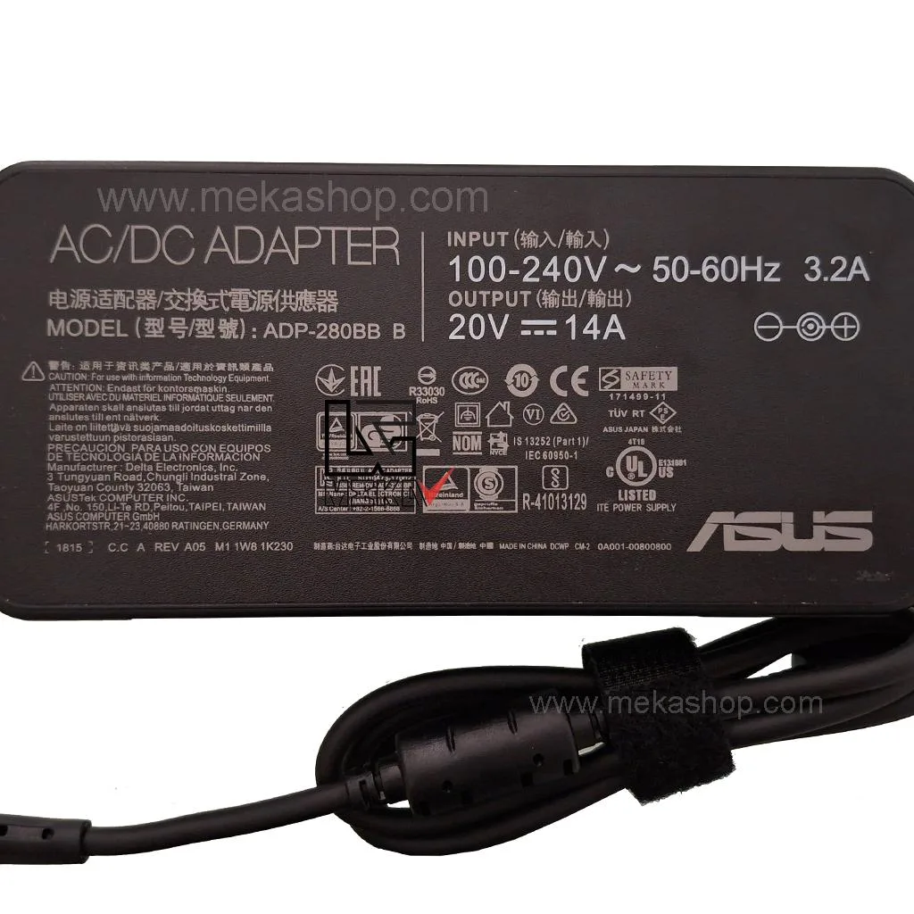 Asus 20V 14A Pin 6.03.7