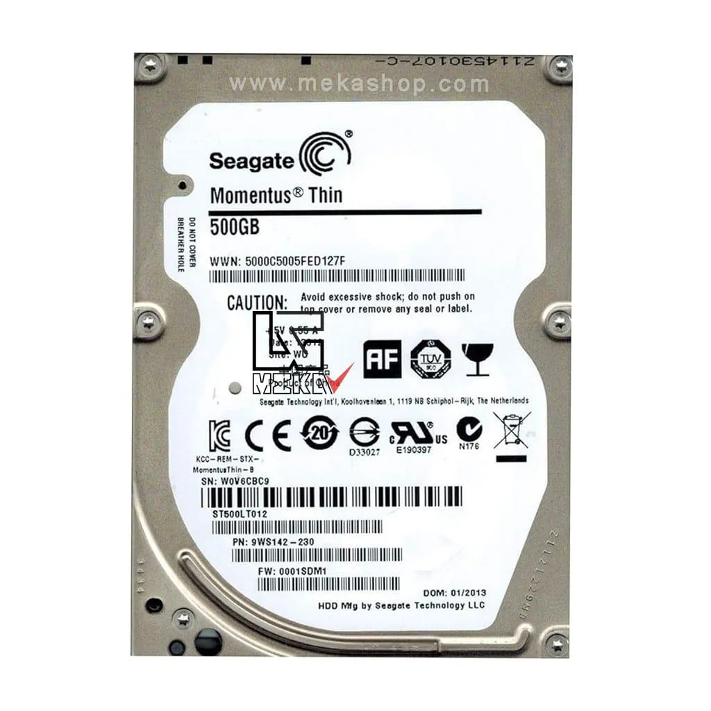 هارد لپ تاپ سیگیت HDD Laptop Seagate 500GB Sata 5400 PRM