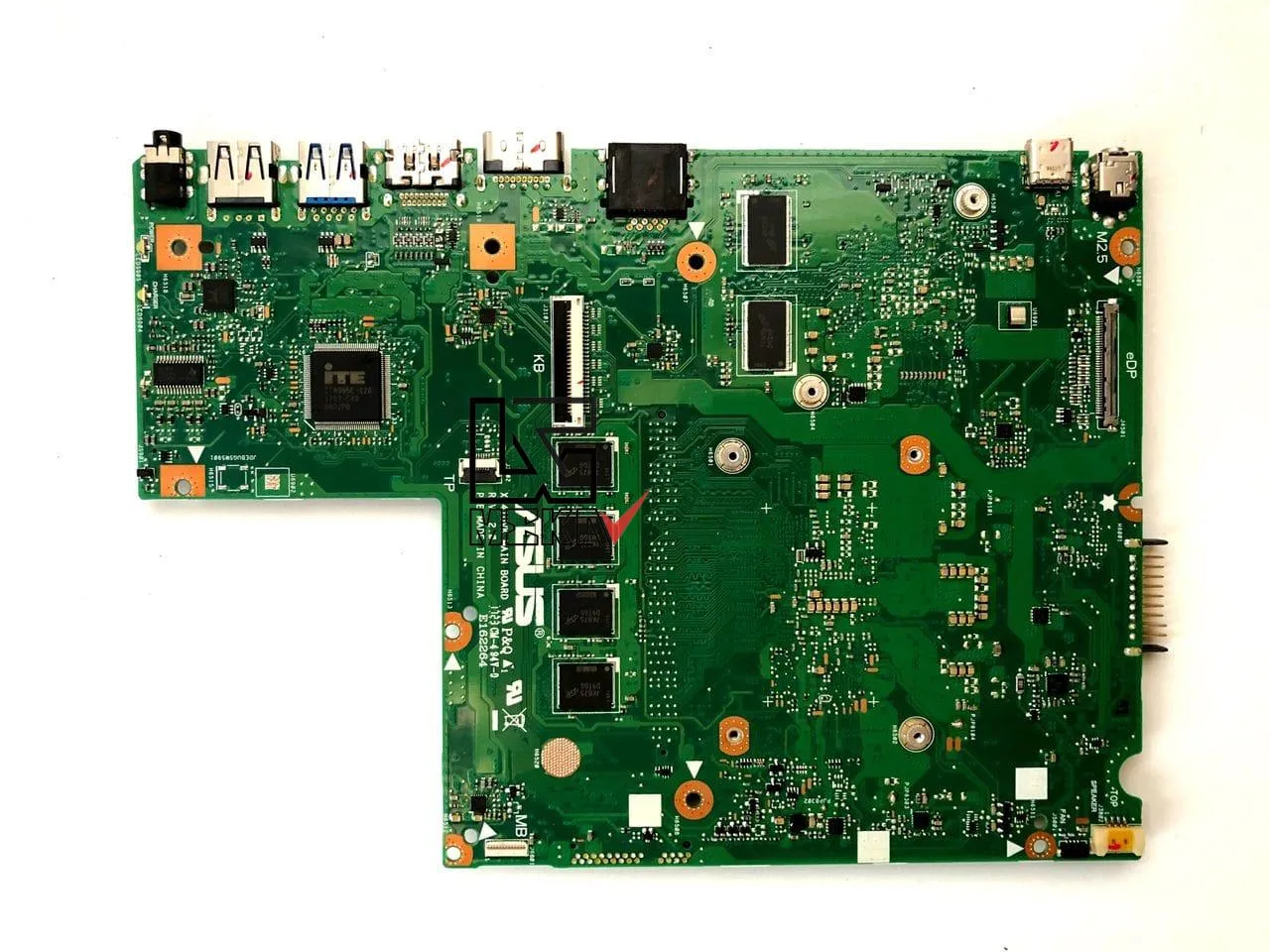 مادربرد لپ تاپ ایسوس Asus X541UVK CPU I5 7200 VGA 2G REV 2