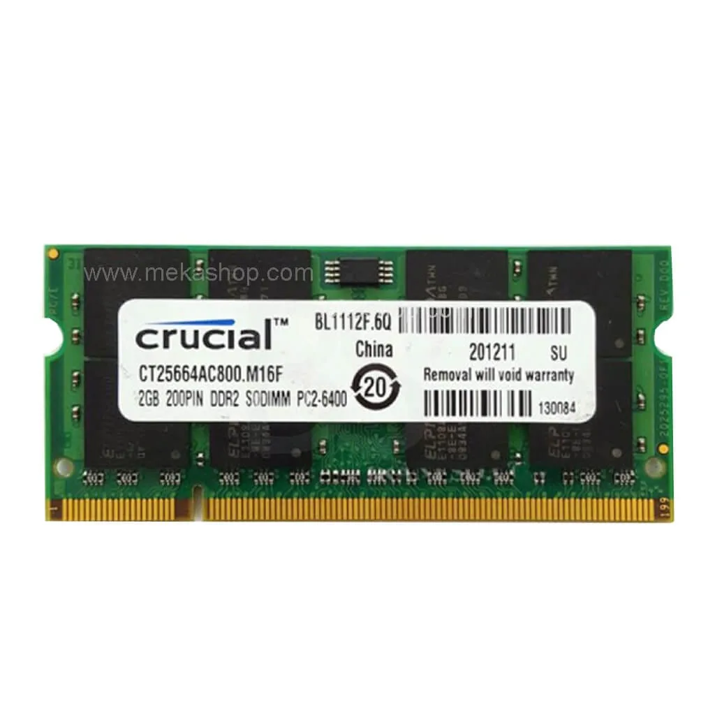 DDR2-800MHz-PC2-6400-2GB