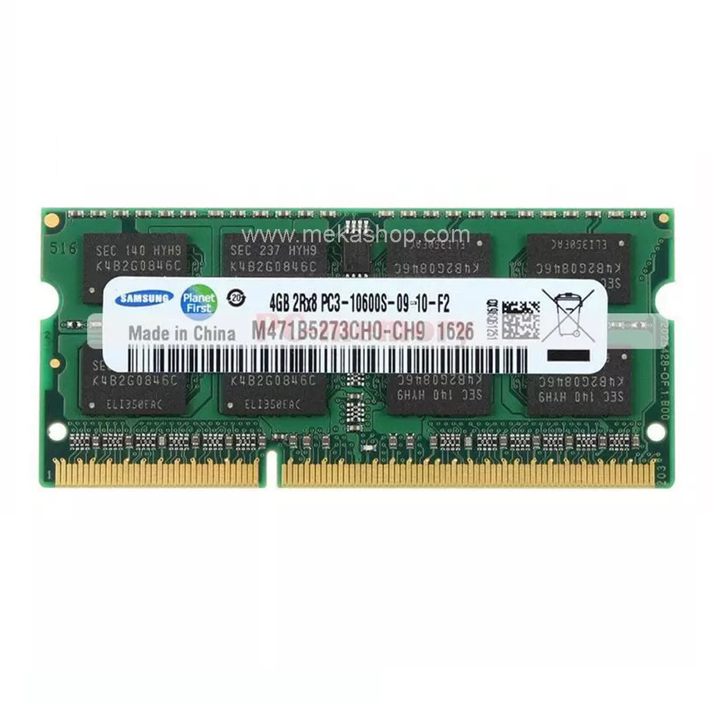 رم لپ تاپ سامسونگ Sumsung DDR3 1333MHz PC3-10600 4GB