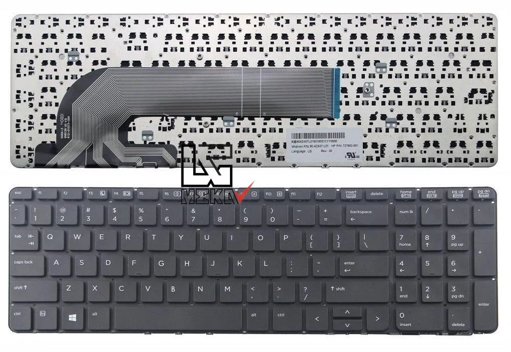 کیبورد لپ تاپ اچ پی HP 450-G1