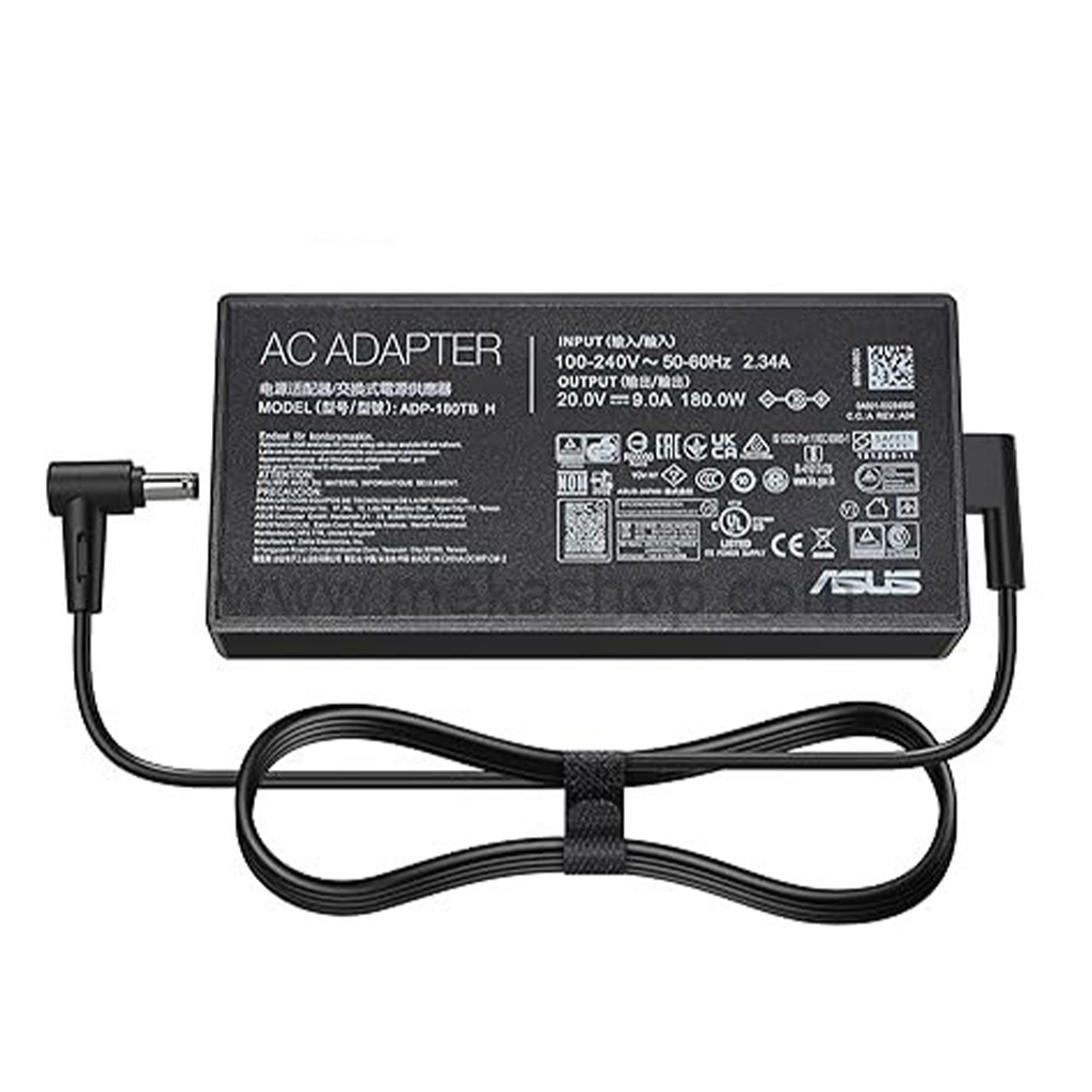 شارژر آداپتور اورجینال لپ تاپ ایسوس Asus 20V 9A Pin 6.0*3.7