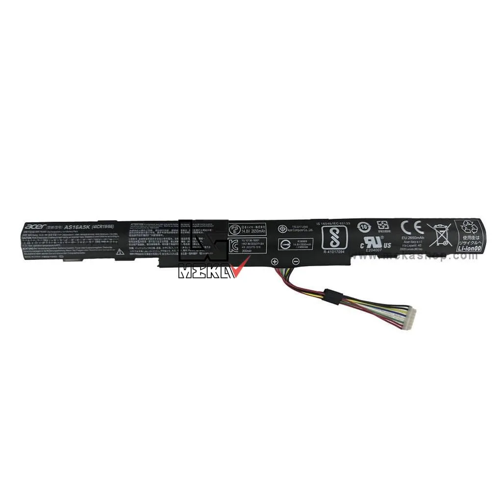 باتری اورجینال لپ تاپ ایسر Acer Aspire E5-575 مدل AS16A5K