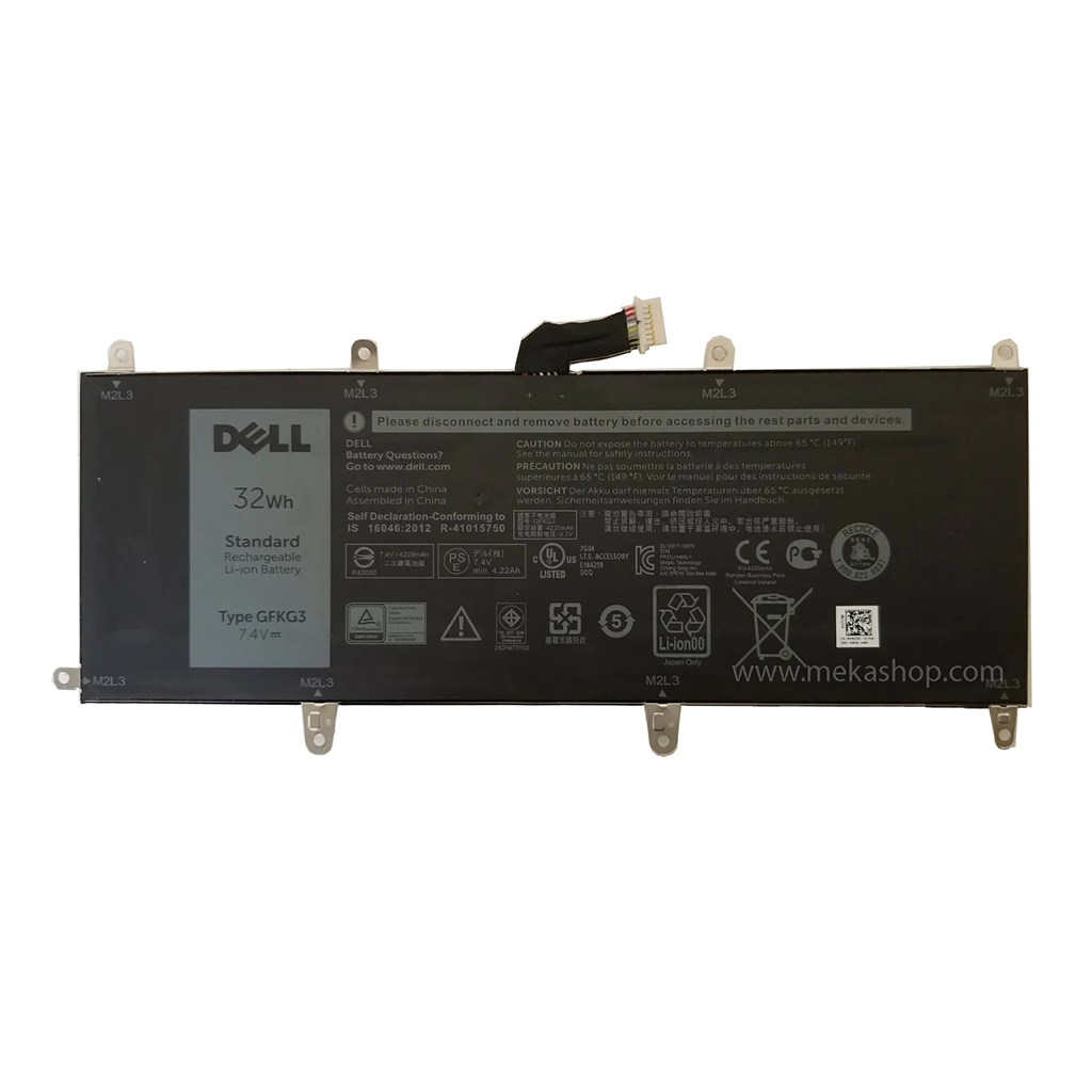 باتری اورجینال لپ تاپ دل Pn: GFKG3) Dell Venue 10 Pro 5056)