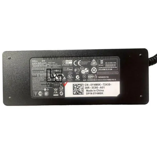 شارژر آداپتور اورجینال لپ تاپ دل DELL 19.5V 4.62A PIN 7.4*5.0