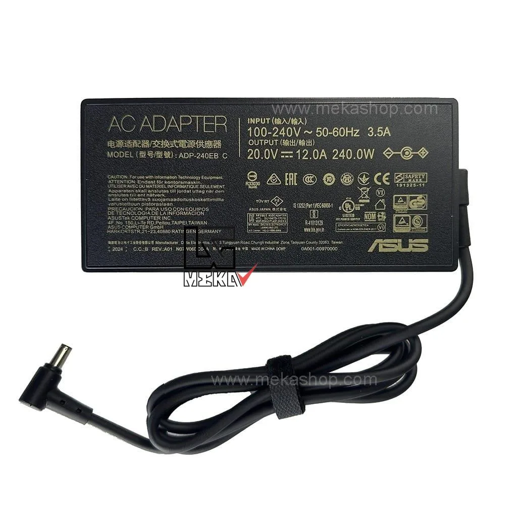 Asuse 20V 12A pin 6 3.7