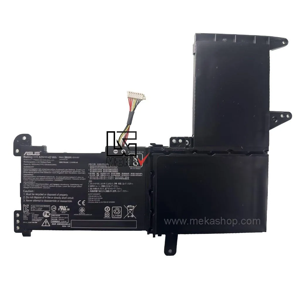 باتری اورجینال لپ تاپ ایسوس Asus X510 مدل B31N1637 سه سلولی