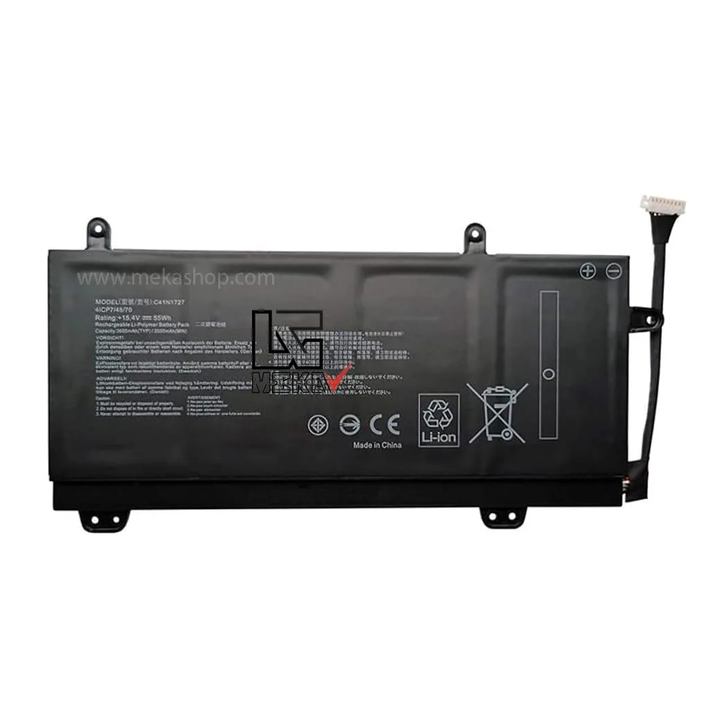 باتری اورجینال لپ تاپ ایسوس C41N1727 مدل GU501 و GM501